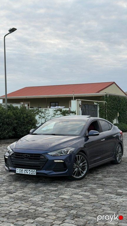Hyundai Avante, 1.6 L, 2017 il, 114 000 km — Avtomobillər, Bakı (2)