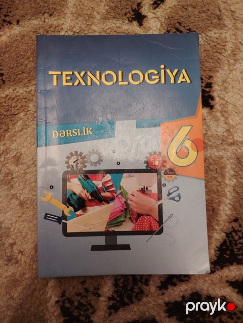 Texnologiya – 6-cı sinif 2021 il üçün dərslik 2 ədəd var - Fənn — Bakı