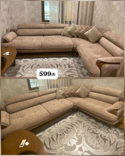 *599₼ Künc divan Satılır*‼ Açılır baza var ÜNVAN:-xırdalan — Min bir xirdavat dunyasi — Sofas