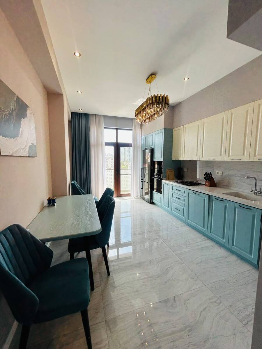 İcarəyə verilir 3 otaqlı yeni tikili 125 m² — Mənzil, Bakı (9)