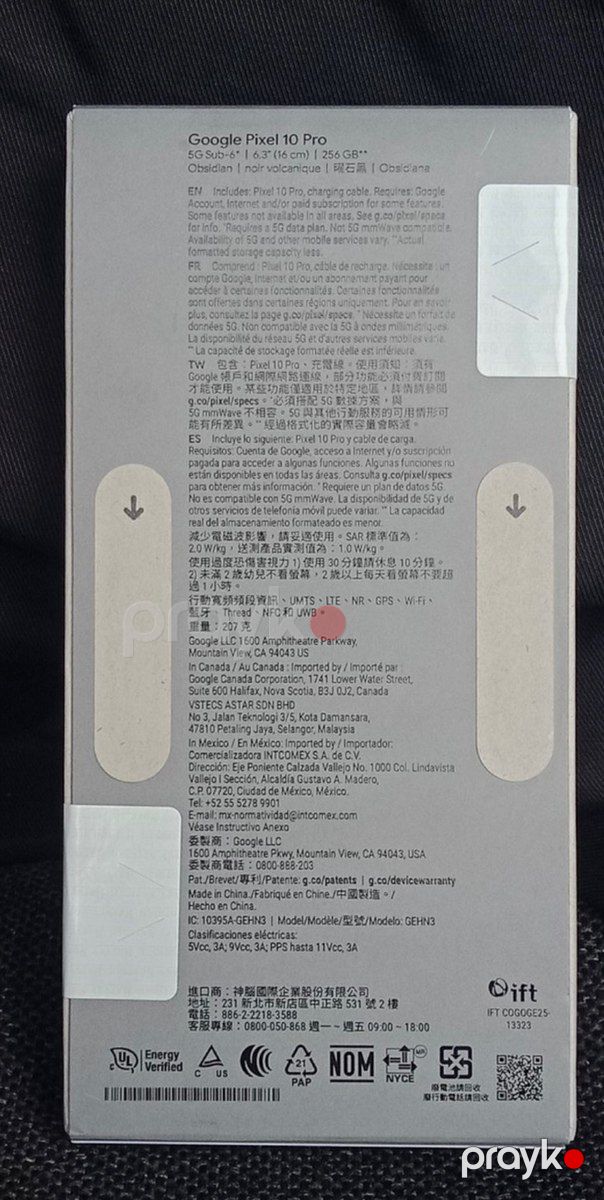 Google Pixel 10 Pro Obsidian 256GB/16GB — Smartfonlar, Bakı (5)