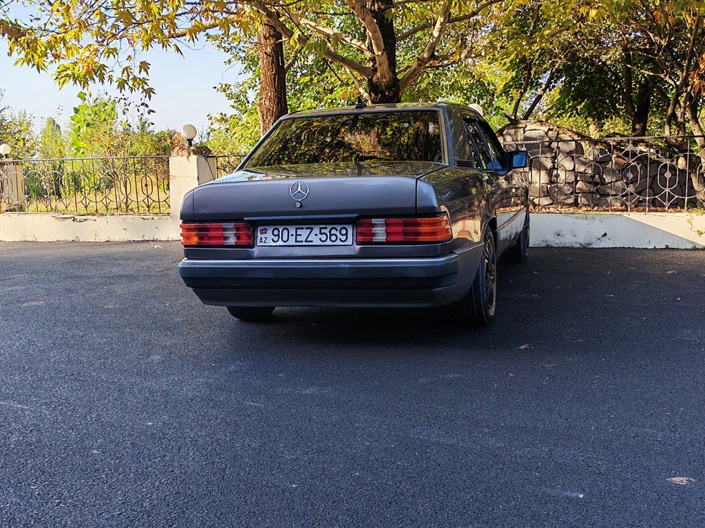 Mercedes 190, 2.0 L, 1991 il, 385 000 km — Avtomobillər, Qəbələ (5)