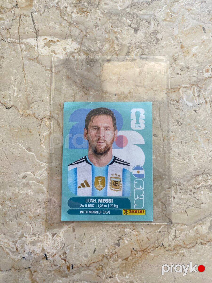 Panini Messi kartı — Kolleksiyalar, Bakı (2)
