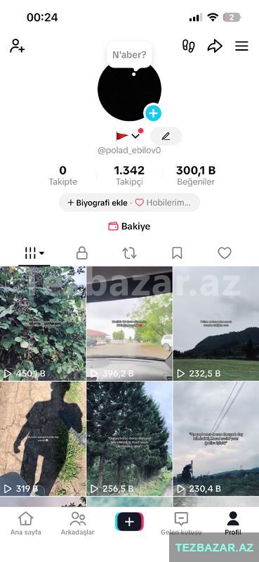 Tiktok Hesabı — Astara
