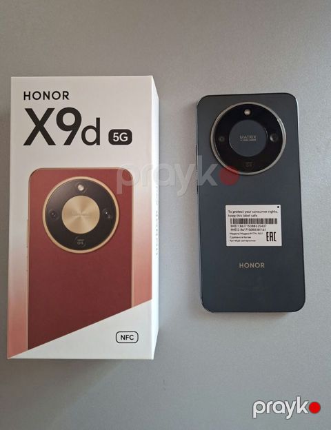 Honor X9d, 256 GB, rəng - Boz, Sensor — Bərdə