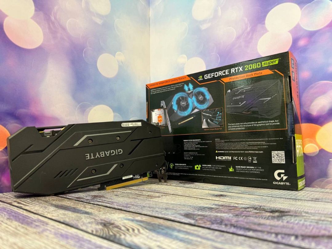 Gigabyte GeForce RTX 2060 Super Wındforce OC 8GB — Kompüterlər və noutbuklar, Bakı (2)