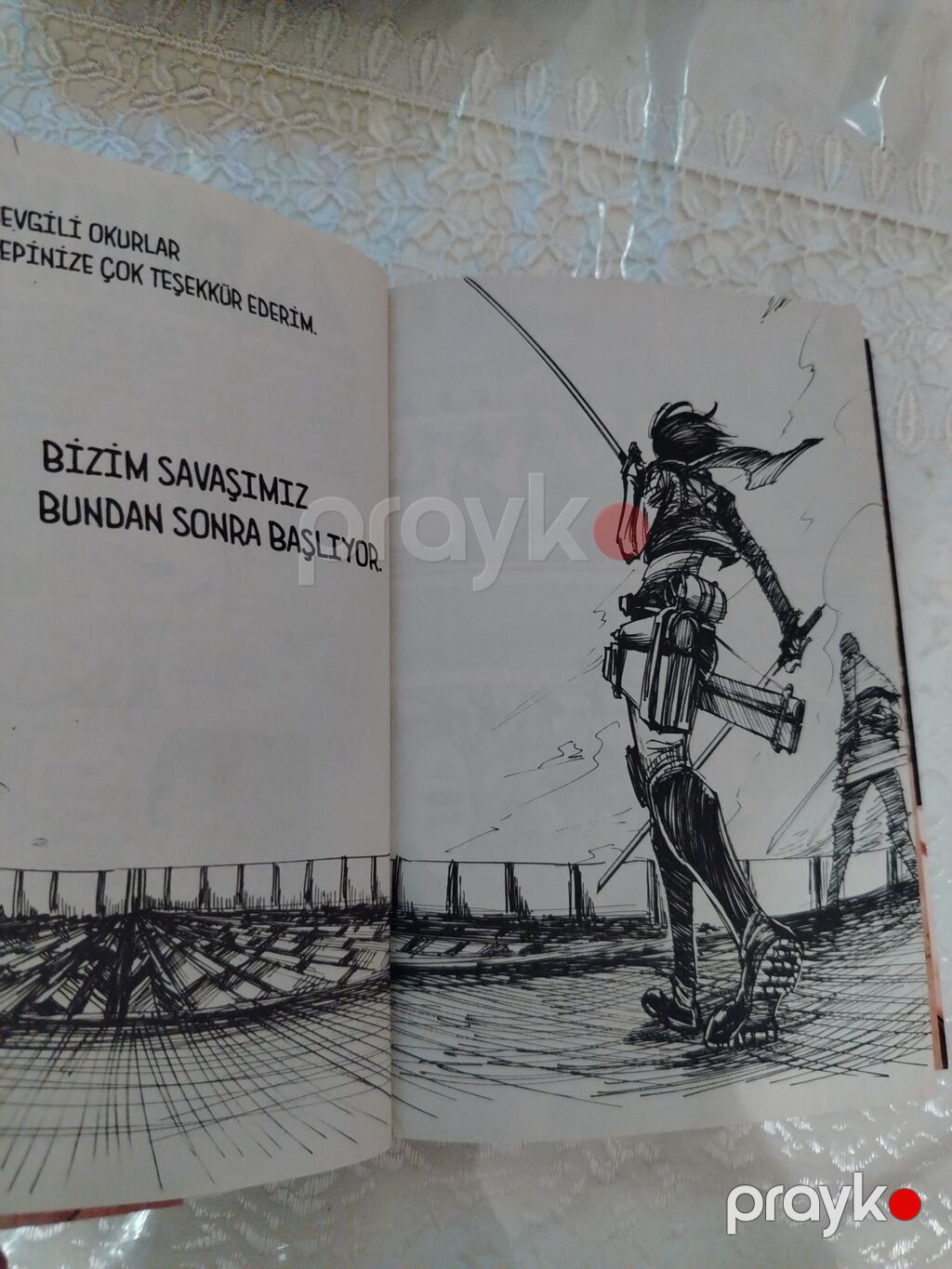 Məhsul: Titana Saldırı (Attack on Titan) – 2-ci cild Müəllif: Hajime — Kitablar, Bakı (3)