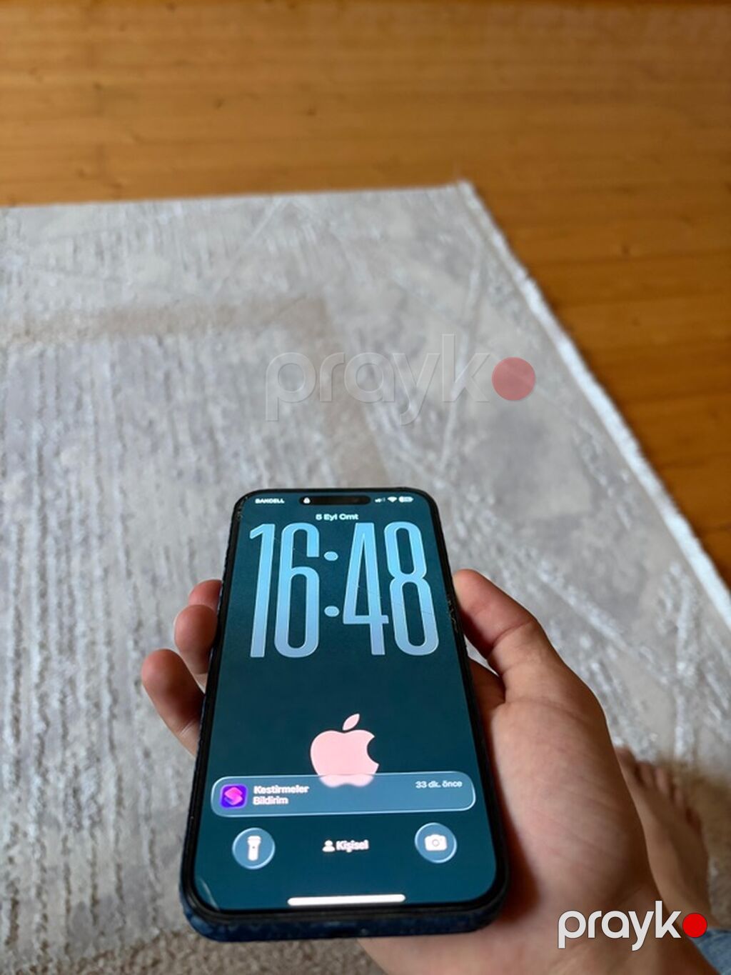 İphone 15 pro max 82 pil 256 yaddaş prastoy Ekrandır prastoy — Digər, Qobu (4)