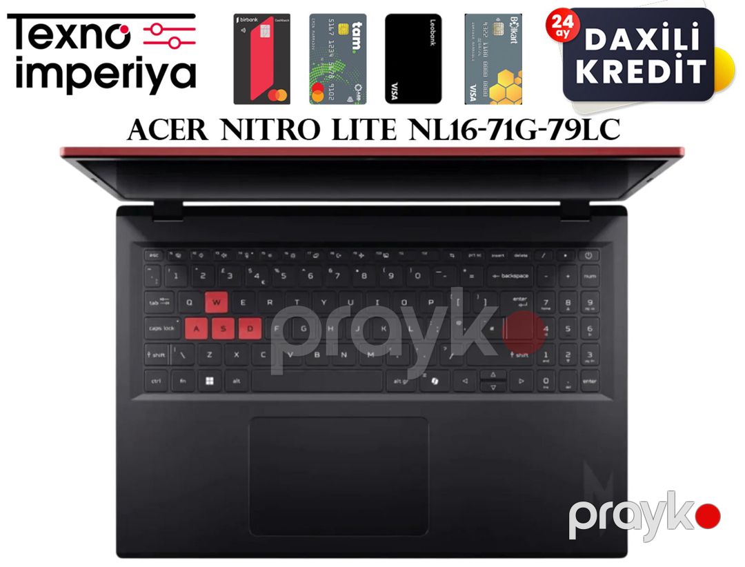 Acer Nitro Lite NL16-71G-79LC NH.D2AER.003 — Noutbuklar, Bakı (3)
