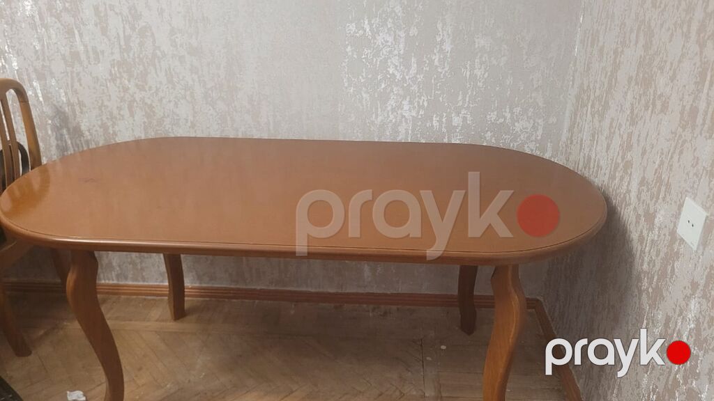 Oval formal yemək masası - Material: ağac karkas və üst səth — Masalar, Bakı (2)