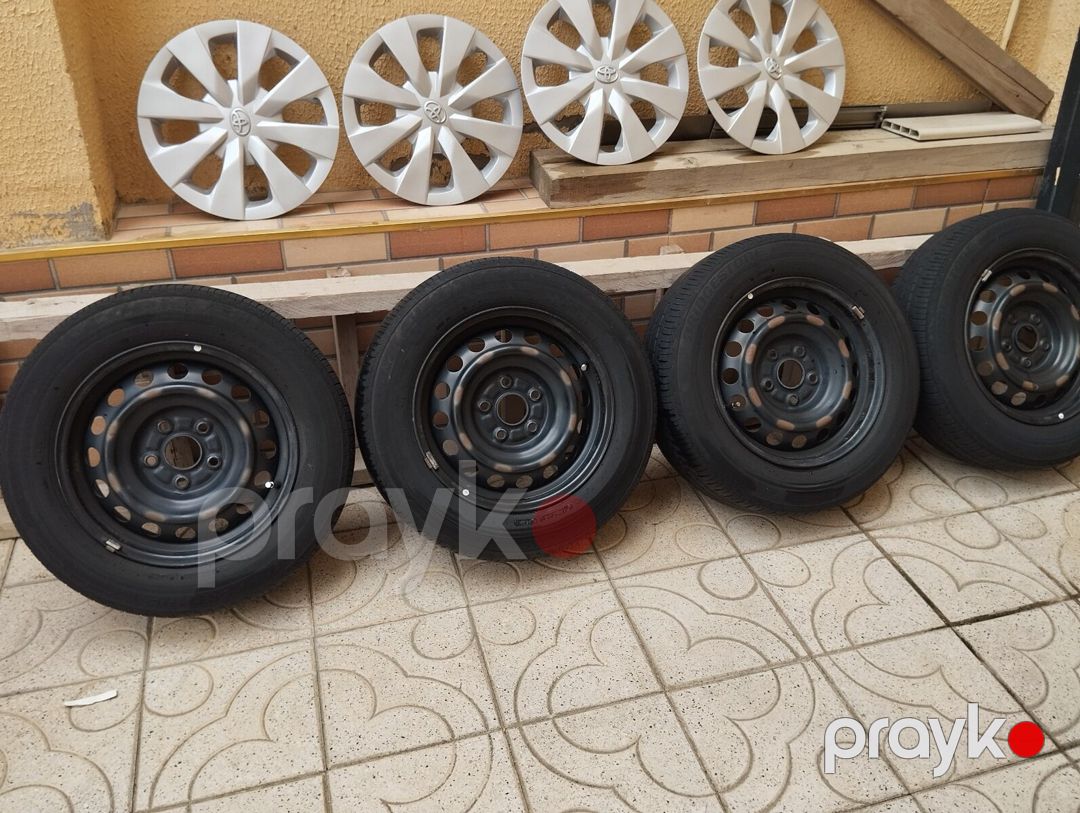 Toyota təkərləri 195/65 R15 — Ehtiyat hissələri və aksesuarlar, Bakı (6)