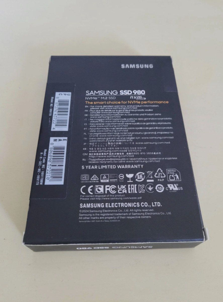Samsung SSD 1TB NVMe M2 SSD — Kompüterlər və noutbuklar, Bakı (2)