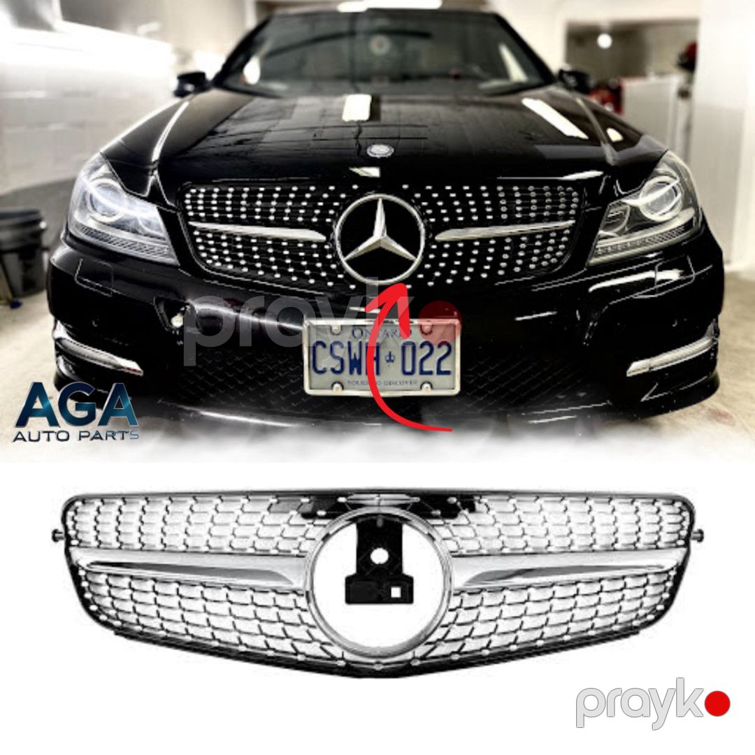 "Mercedes" radiator barmaqlığı — Ehtiyat hissələri və aksesuarlar, Bakı (11)