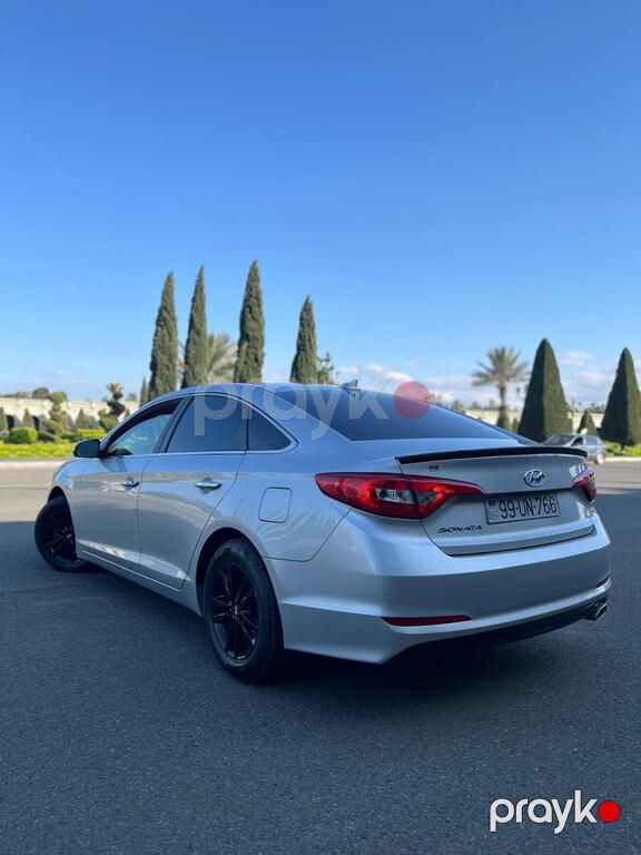 Hyundai Sonata, 1.6 L, 2014 il, 285 000 km — Avtomobillər, Gəncə (4)