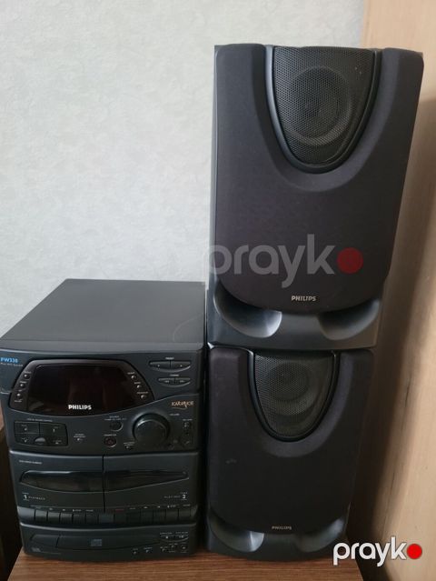 Philips FW330 aux radio iştiyir vintage mərkəz — Bakı