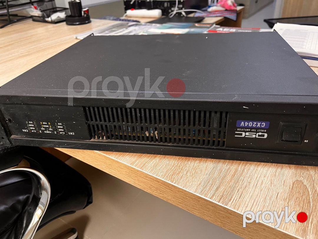 Qsc cx204v amplifier — Səs texnikası, Bakı (2)