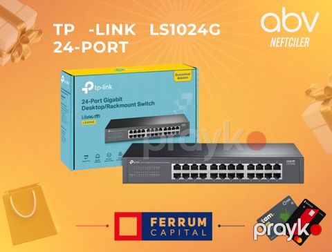 TP-Link LS1024G — 24-Port GE Desktop/Rackmount Switch — Bakı