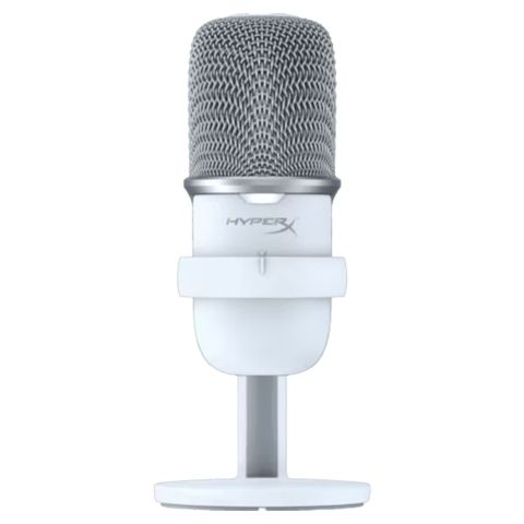Gaming Microphone HyperX SoloCast USB White (519T2AA) — Bakı