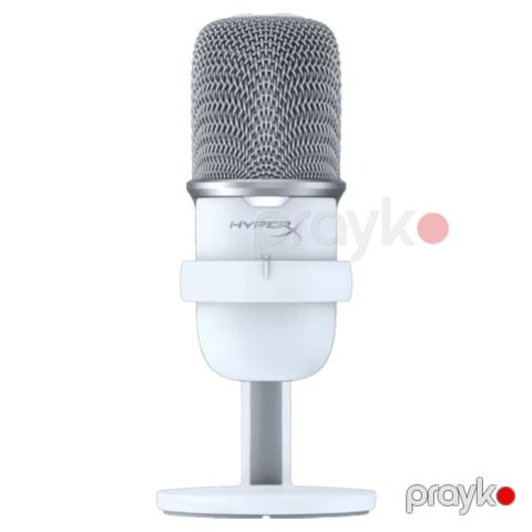 Gaming Microphone HyperX SoloCast USB White (519T2AA) — Bakı