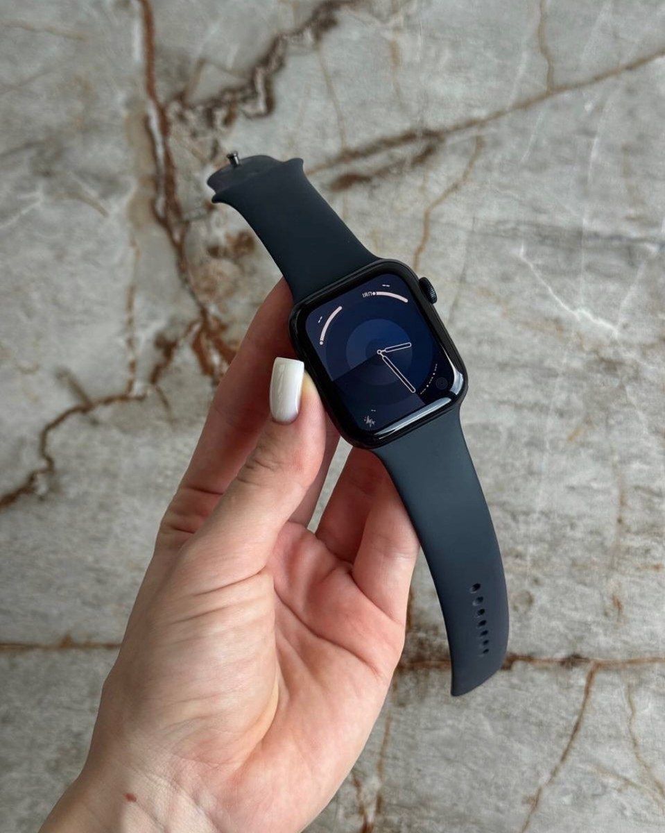Apple Watch Series 7 Aluminum Midnight 45mm — Ağıllı saatlar və biləkliklər, Bakı (2)
