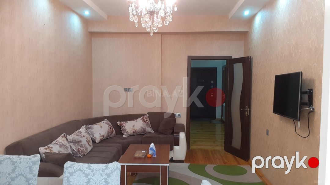 2-otaqlı yeni tikili kirayə verilir, İnşaatçılar m., 70 m² — Mənzil, Bakı (5)