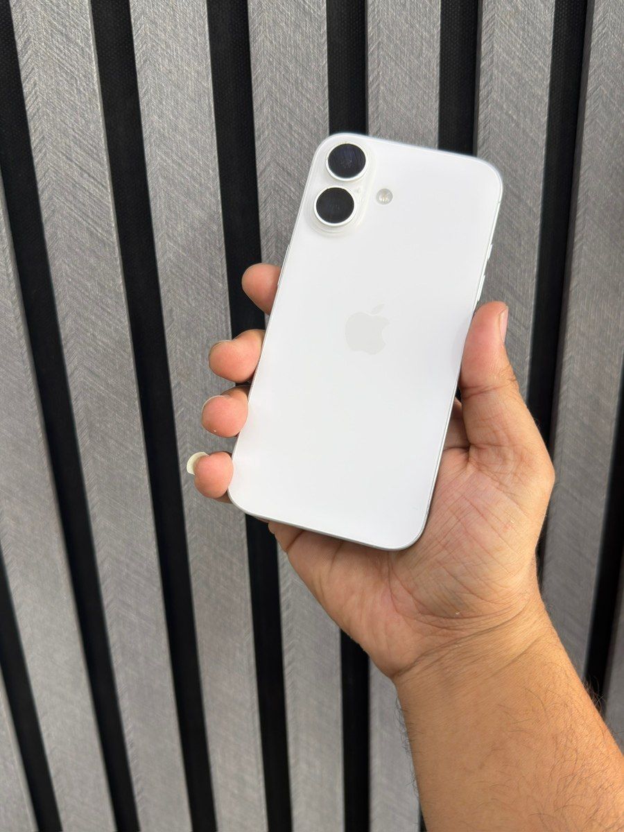 Apple iPhone 16 White 128GB/8GB — Smartfonlar, Bakı (3)