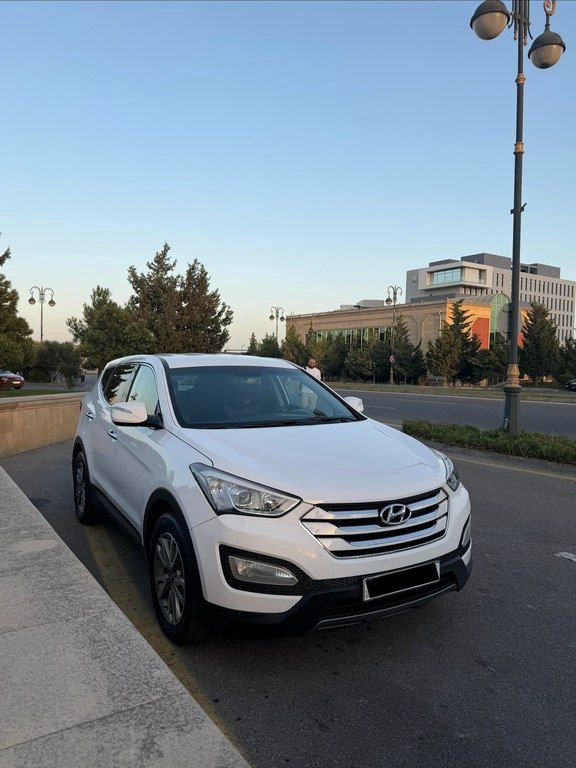 Hyundai Santa Fe, 2.0 L, 2013 il, 130 000 km — Avtomobillər, Bakı (4)