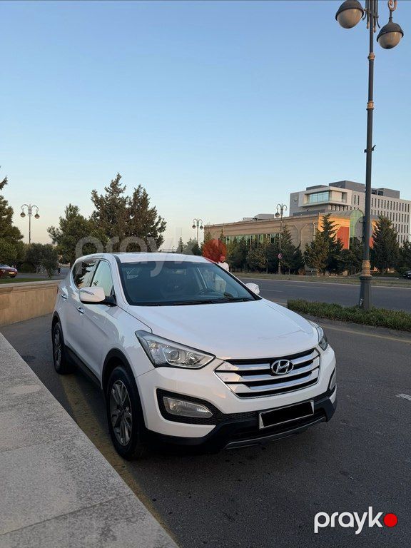 Hyundai Santa Fe, 2.0 L, 2013 il, 130 000 km — Avtomobillər, Bakı (4)
