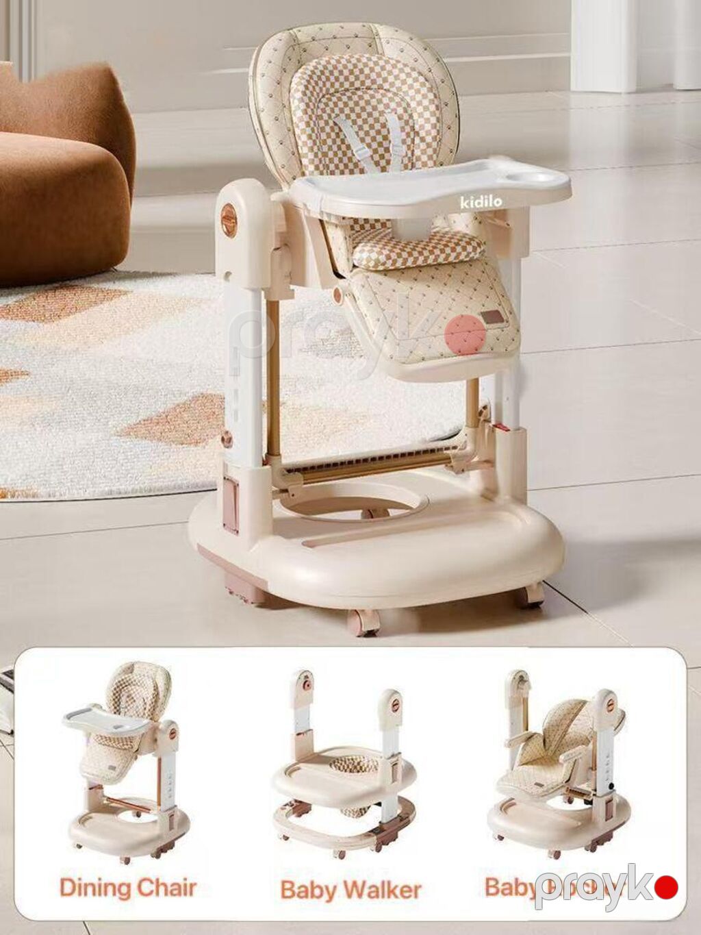 Qidalanma oturacağı Kidilo Kidilo 3-in-1 Multifunctional qidalanma — Qidalandırma stulları, Bakı (3)