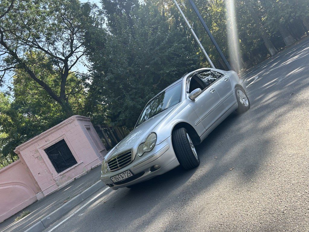 Mercedes C 240, 2.6 L, 2001 il, 150 000 km — Avtomobillər, Bakı (2)