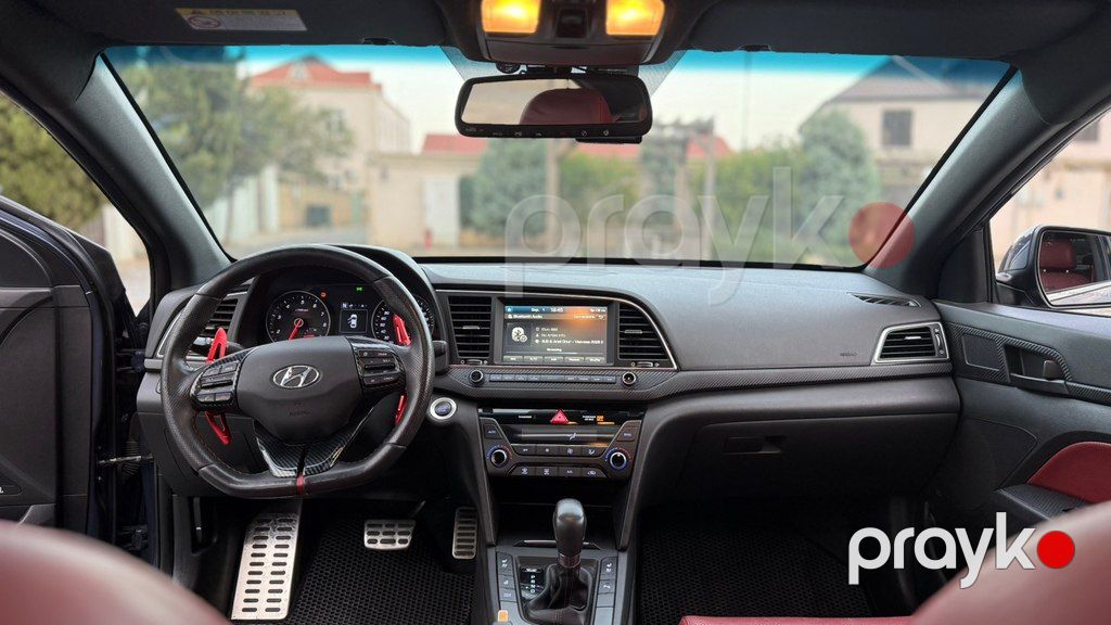 Hyundai Avante, 1.6 L, 2017 il, 114 000 km — Avtomobillər, Bakı (7)