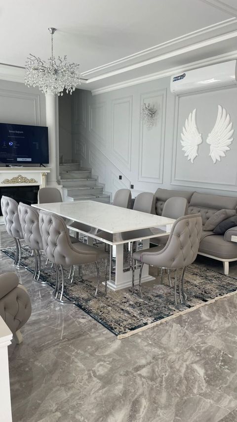 Qonaq otağı üçün, Yeni, Açılmayan, Dördbucaq masa, 6 stul — Bakı