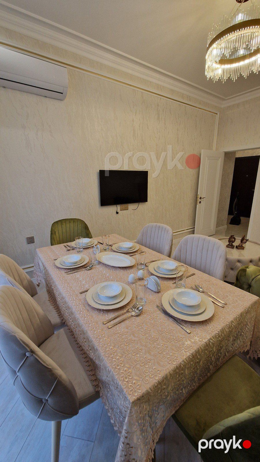 İcarəyə verilir 2 otaqlı yeni tikili 60 m² — Mənzil, Bakı (5)