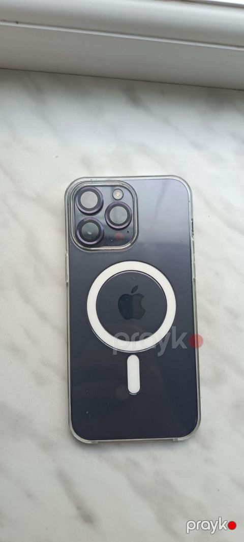 IPhone 14 Pro Max, 256 GB, Deep Purple, Barmaq izi, Simsiz şarj, Face ID — Saray