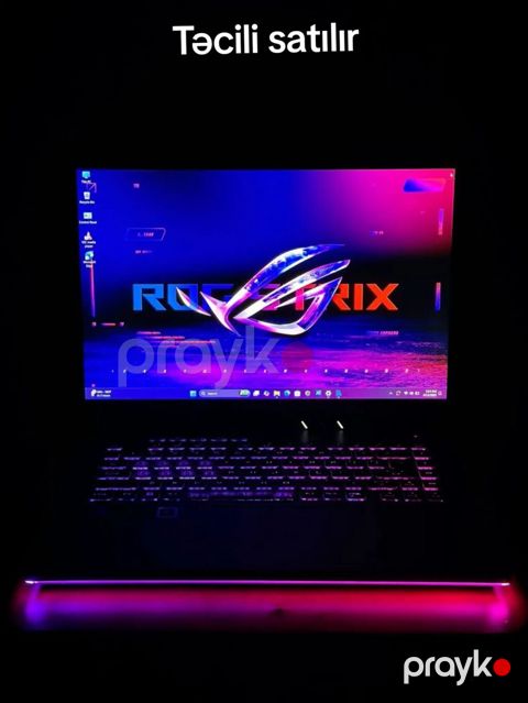 ASUS rog strıx G16 — RTX 4060 i7-13650HX DDR5 Gaming və — Bakı