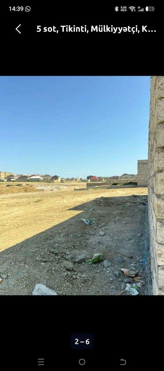 6 sot torpaq sahəsi, Abşeron r — Torpaq, Bakı (4)
