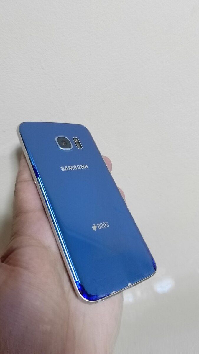 Samsung Galaxy S7 edge Coral Blue 32GB/4GB — Smartfonlar, Bakı (4)