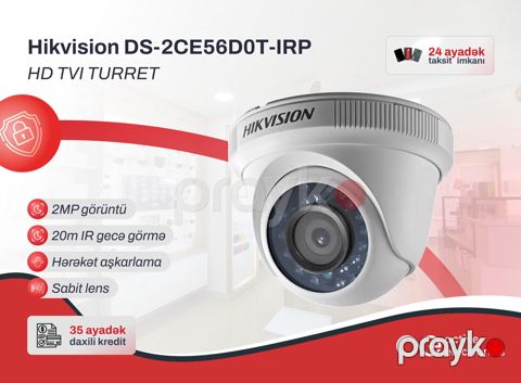 Təhlükəsizlik kamerası Hikvision DS-2CE56D0T-IRP — Bakı