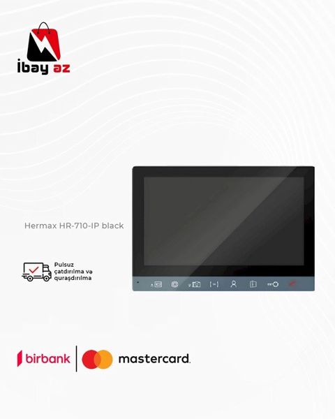 Hermax HR-710-IP Black — Bakı
