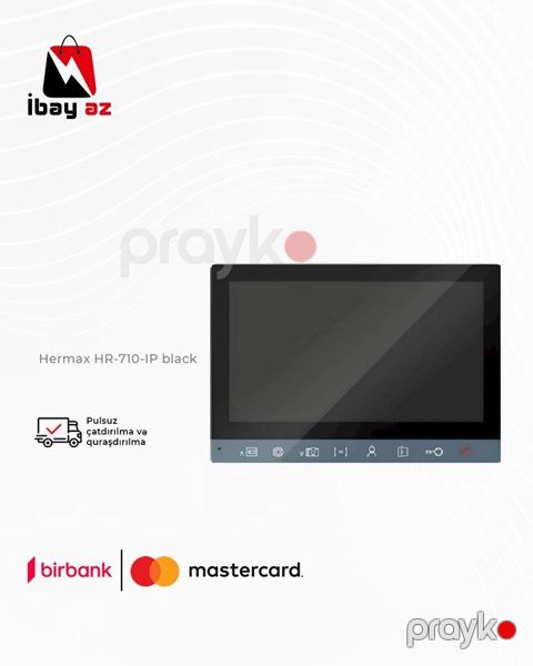 Hermax HR-710-IP Black — Bakı