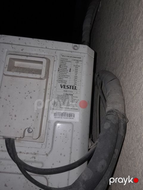 Vestel split tipli kondisionerin xarici blokunun texniki göstəriciləri — Xırdalan