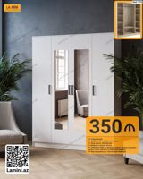 4 qapılı dolab – Kod: 1794 Ölçülər: D 47 H 200 E 160 sm — Ürünler