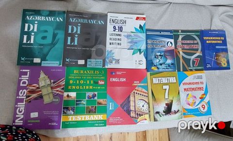 Dərs vəsaitləri və test topluları – Azərbaycan dili, İngilis dili — Bakı