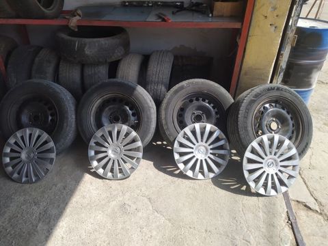 Məhsul: 4 ədəd təkər diski komplekti (dəmir disk + “Opel” loqolu — Digah