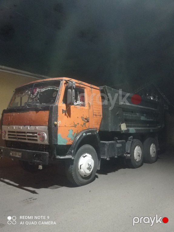 KamAz 5511, 11 L, 1987 il, 908 821 km — Yük maşınları, Tərtər (5)
