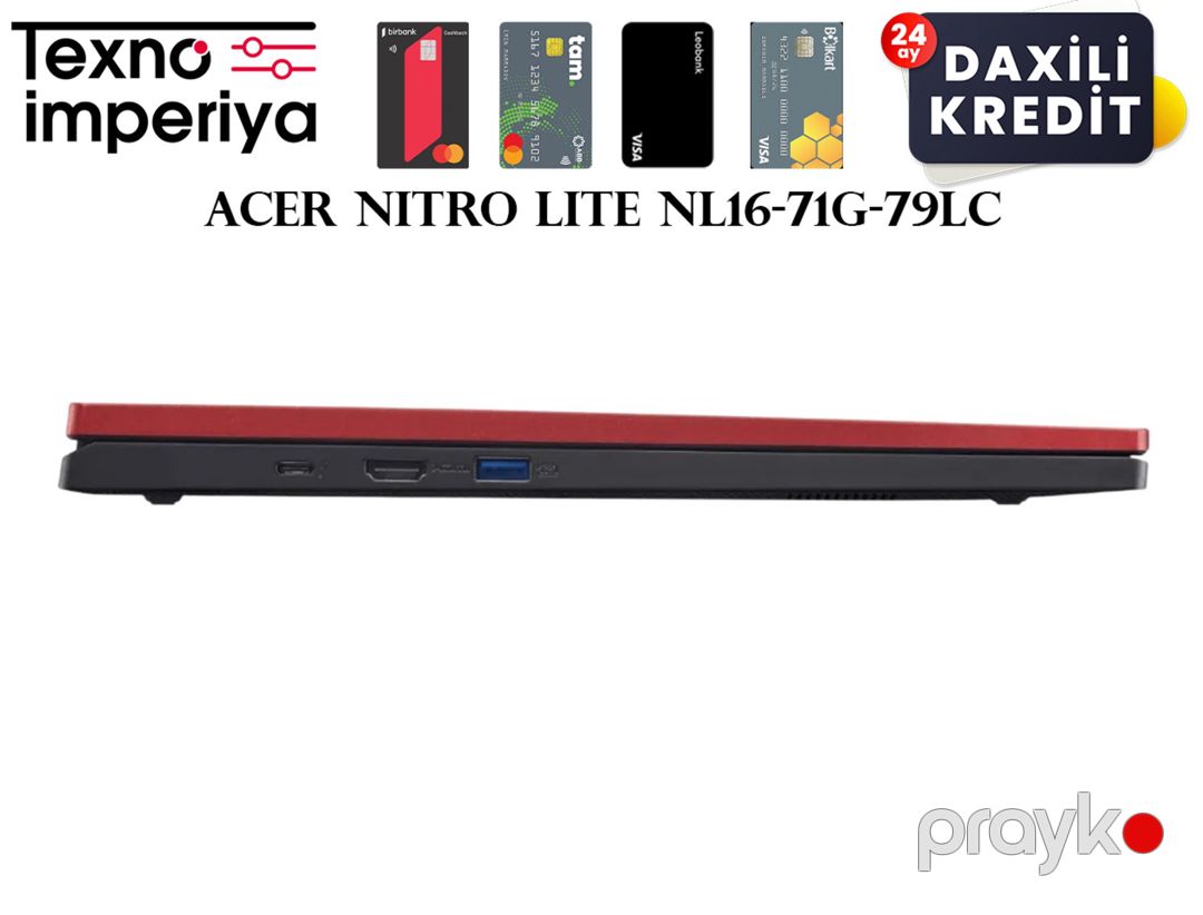 Acer Nitro Lite NL16-71G-79LC NH.D2AER.003 — Noutbuklar, Bakı (4)