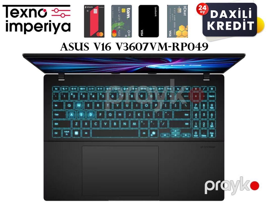 ASUS V16 V3607VM-RP049 90NB16K1-M003U0 — Noutbuklar, Bakı (2)