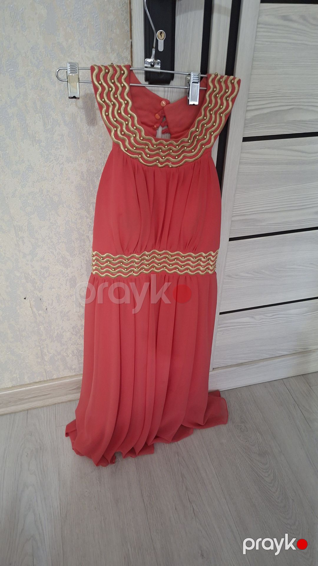 Gənc qızlar üçün yeni paltarı çəhrayı-pembe rəngdə, ölçü 38-40 — Axşam paltarları, Bakı