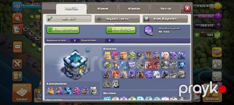 Clash of Clans hesabı – inkişaf etmiş əsas və inşaatçı bazası - Şəhər — Bakı
