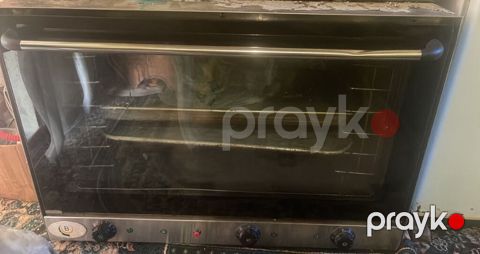 Konveksion soba – peşəkar tipli, böyük həcmli şüşə qapı və paslanmayan — Bakı